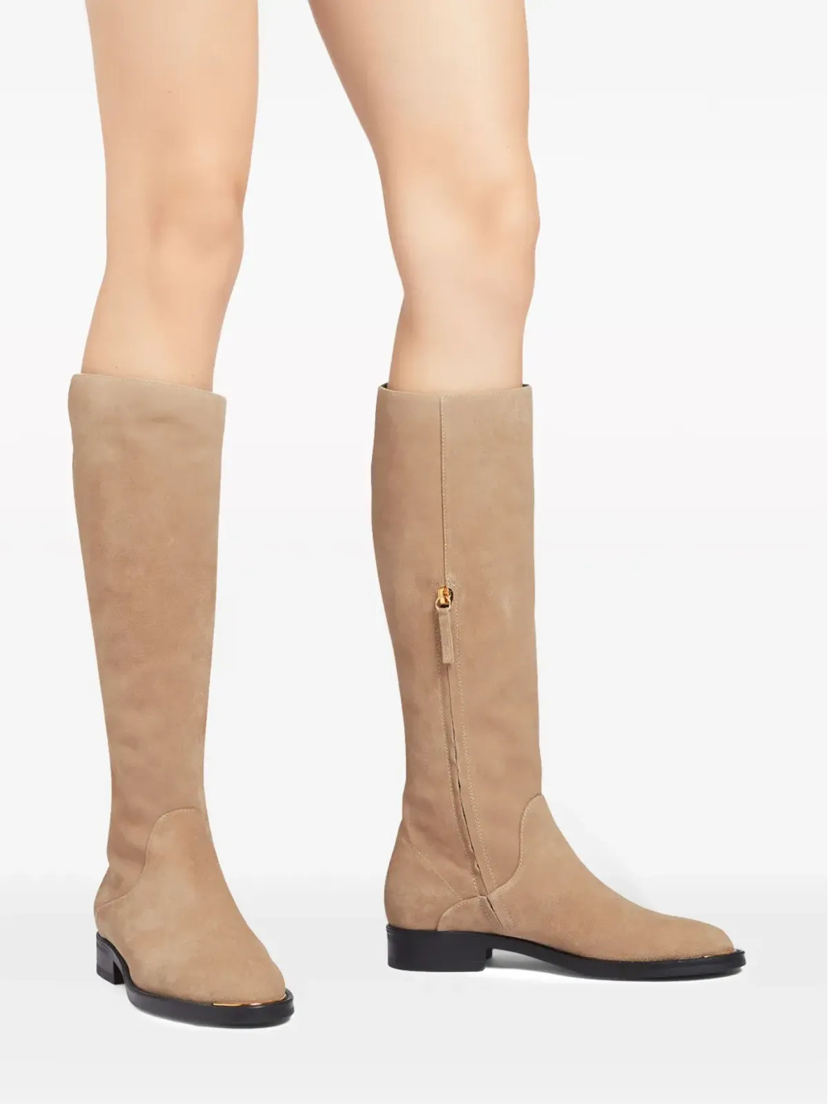 Giuseppe Zanotti ネーレ スエード ブーツ ブラウン - 画像5