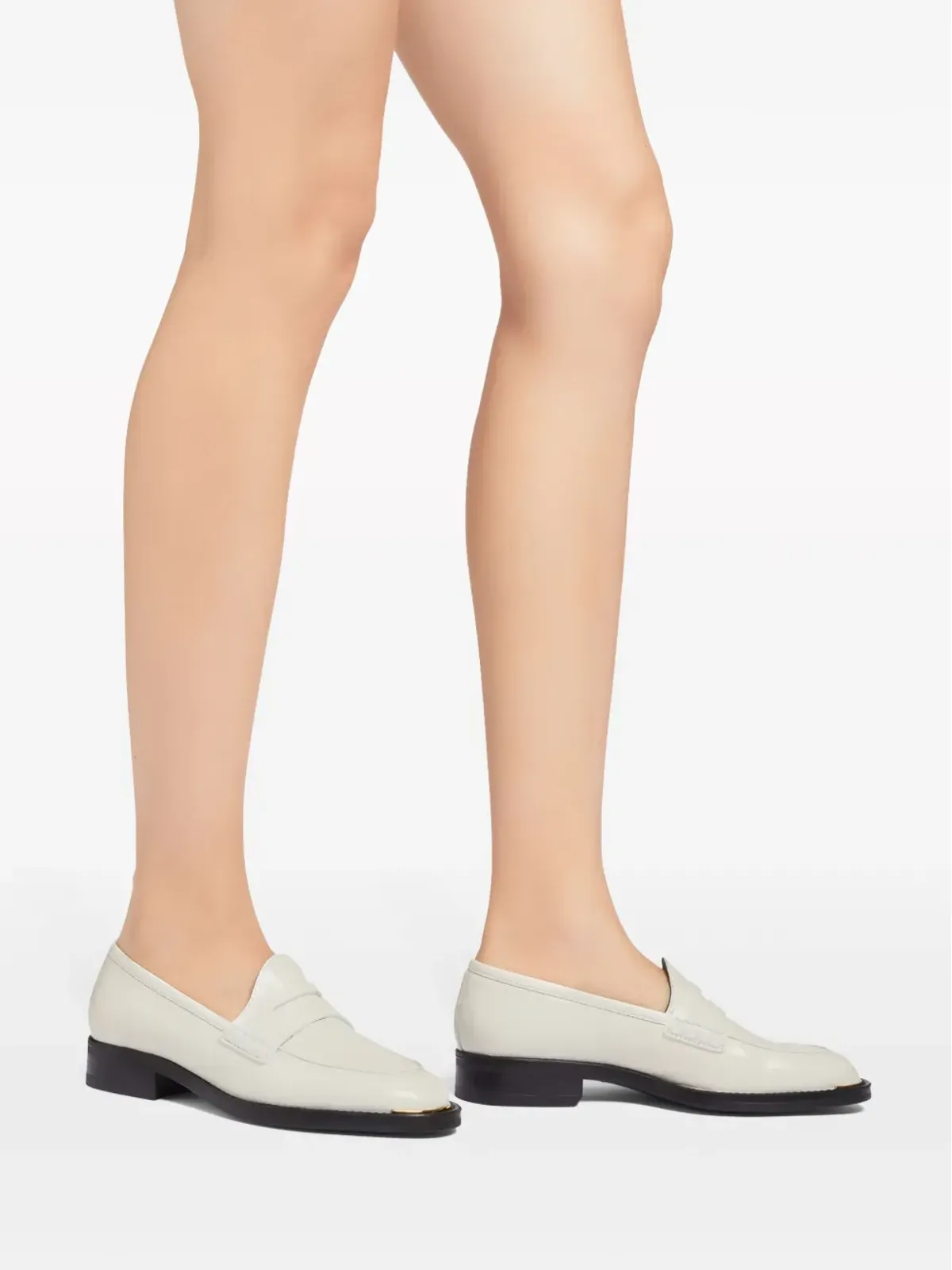 Giuseppe Zanotti Faridha レザー ローファー - 画像5