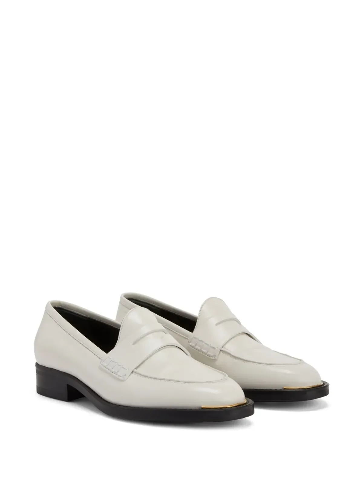 Giuseppe Zanotti Faridha レザー ローファー - 画像2