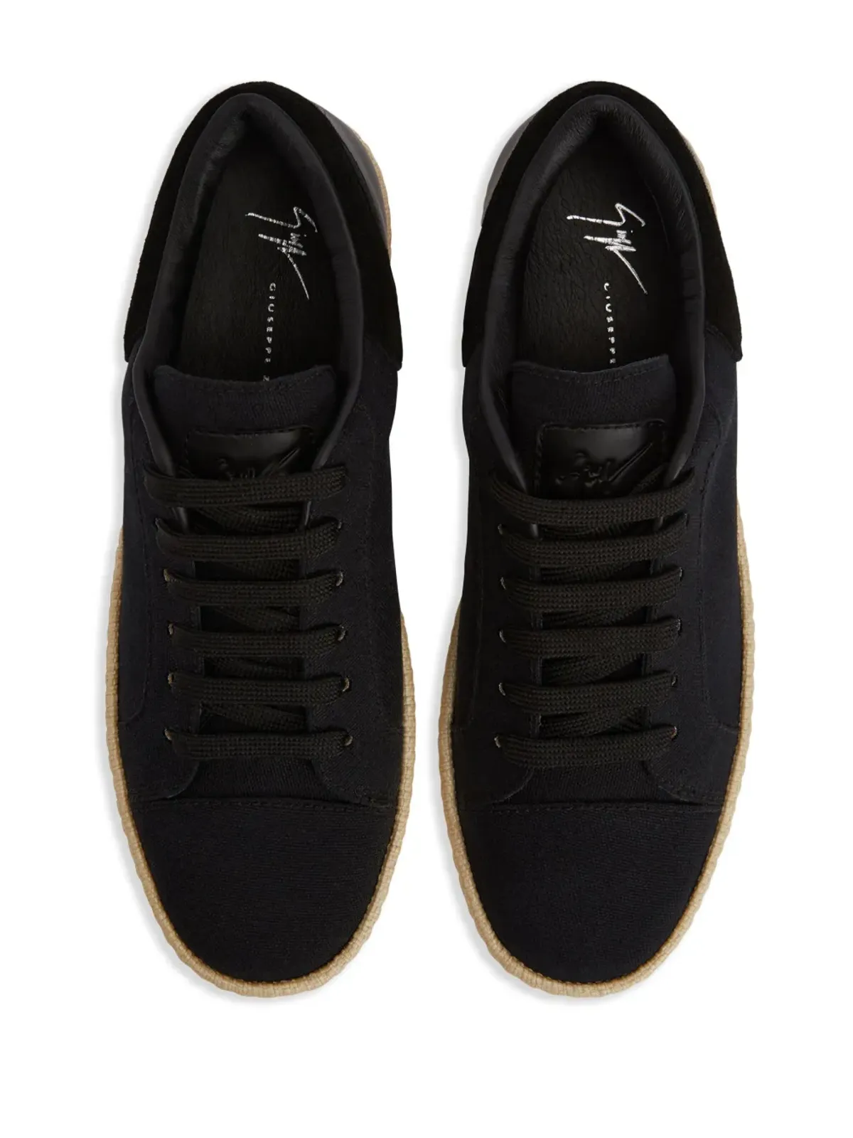 Giuseppe Zanotti GZ-City ロゴパッチ スニーカー - 画像4