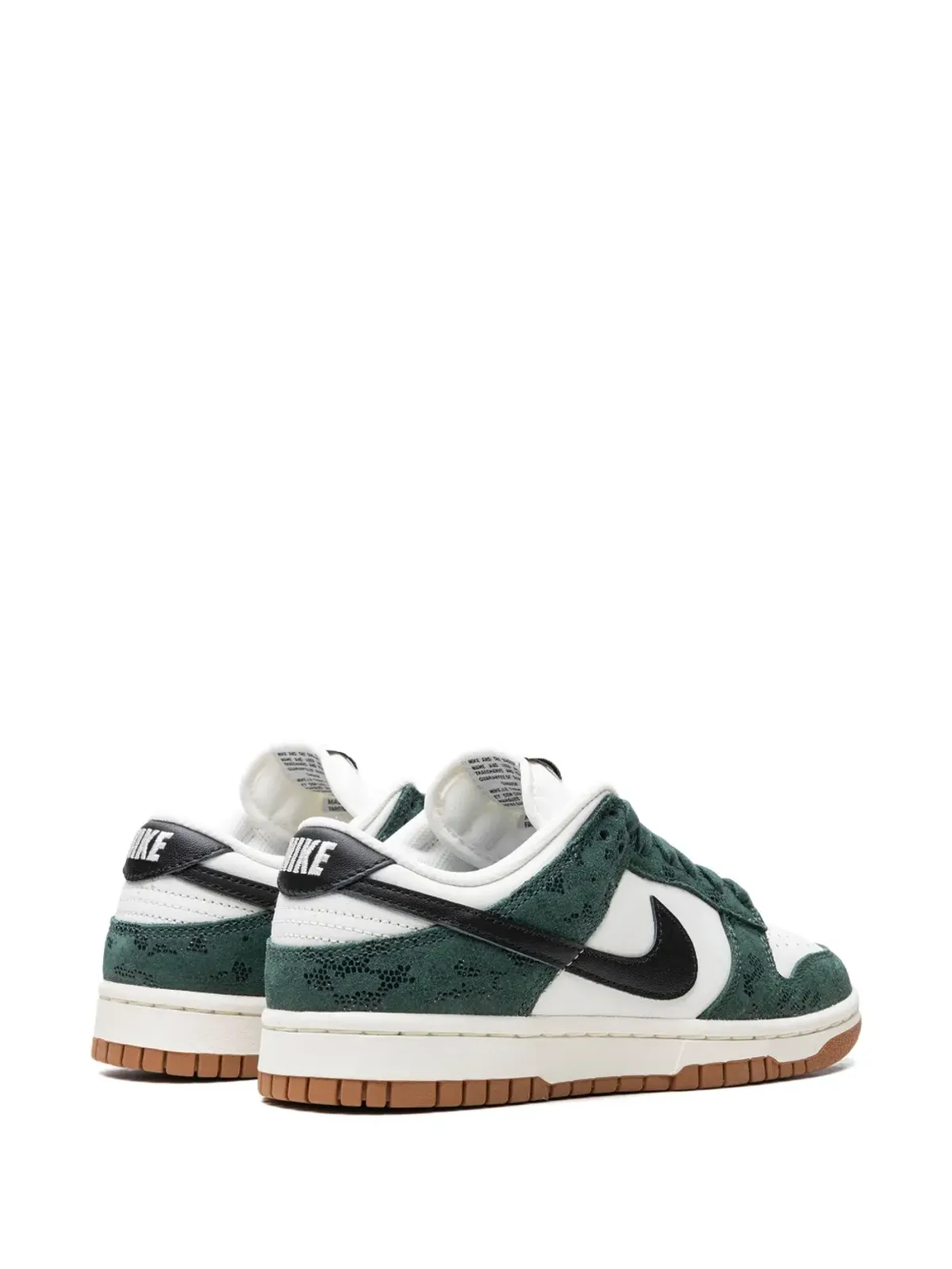 Nike ダンク ロー グリーンスネーク スニーカー - 画像3