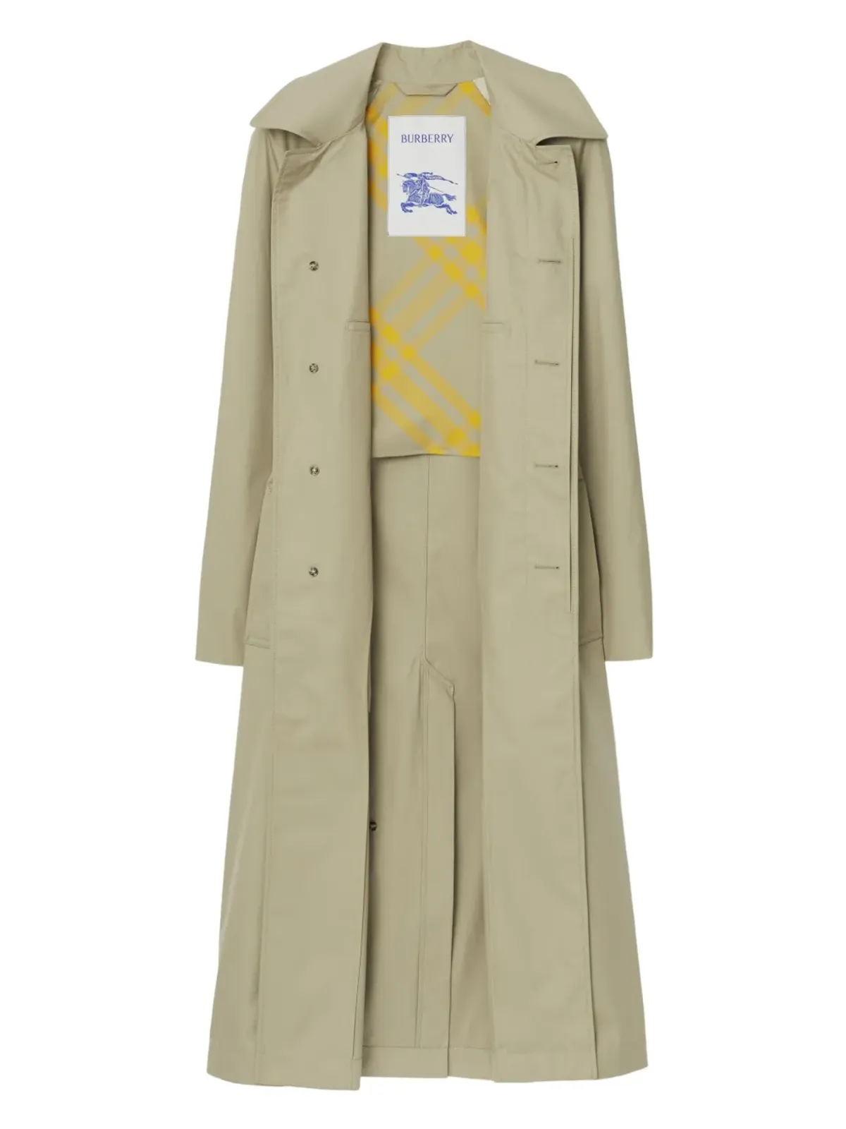 Burberry ブラッドフォード カーコート ガバーディン ロングコート - ニュートラルカラー - 画像4