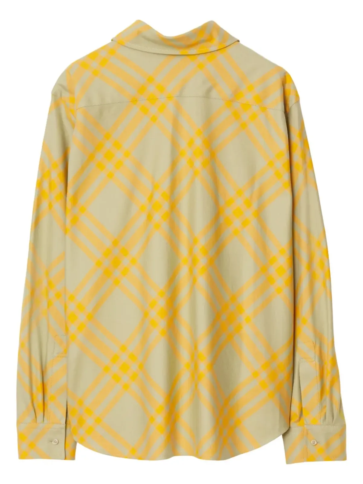 Burberry チェック柄フランネルシャツ - ニュートラルカラー - 画像2