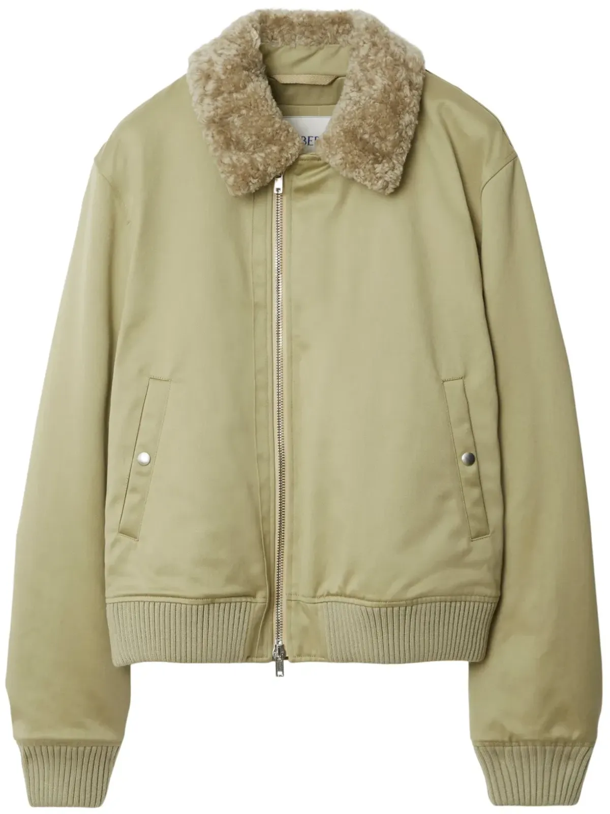 Burberry シアリングカラー ボンバー ジャケット - ニュートラルカラー - 画像1