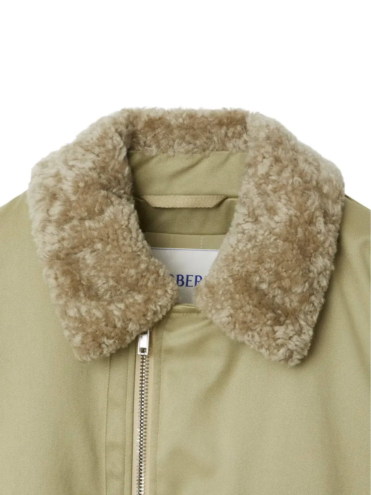 Burberry シアリングカラー ボンバー ジャケット - ニュートラルカラー - 画像5