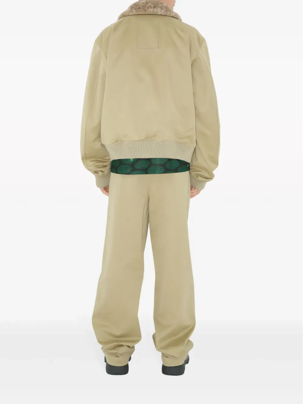 Burberry シアリングカラー ボンバー ジャケット - ニュートラルカラー - 画像4