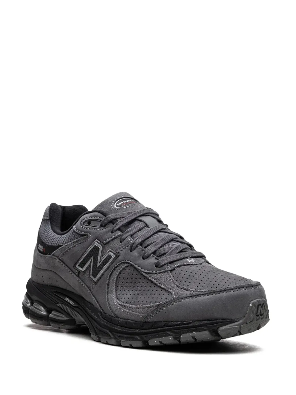 New Balance 2002R Castlerock / Black レザー スニーカー - グレー - 画像2