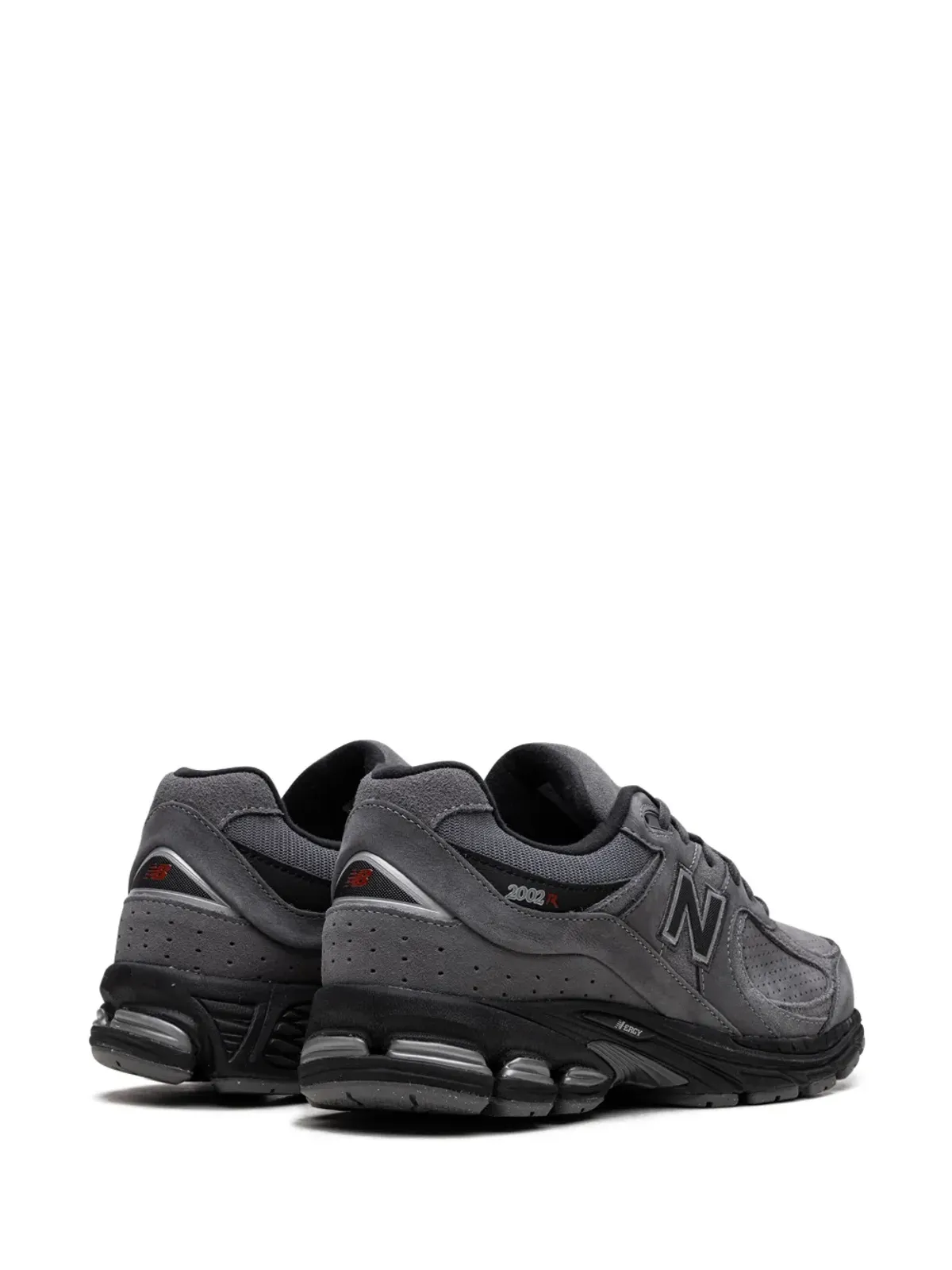 New Balance 2002R Castlerock / Black レザー スニーカー - グレー - 画像3