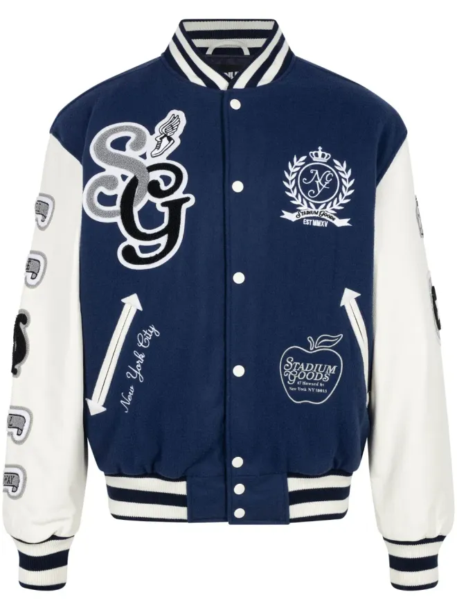 STADIUM GOODS® STADIUM GOODS® NYC ウール バーシティジャケット - ブルーの商品画像