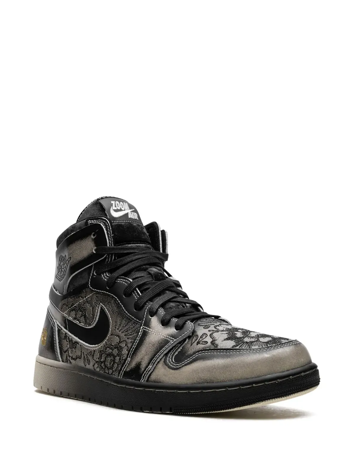 Jordan エア ジョーダン 1 ズーム CMFT 2「Dia De Los Muertos」スニーカー - ブラック - 画像2