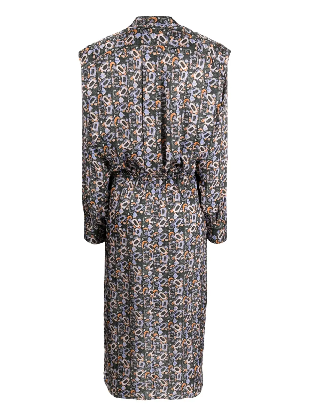 ISABEL MARANT Lokeya フローラルプリント ミディドレス - ブラック - 画像2