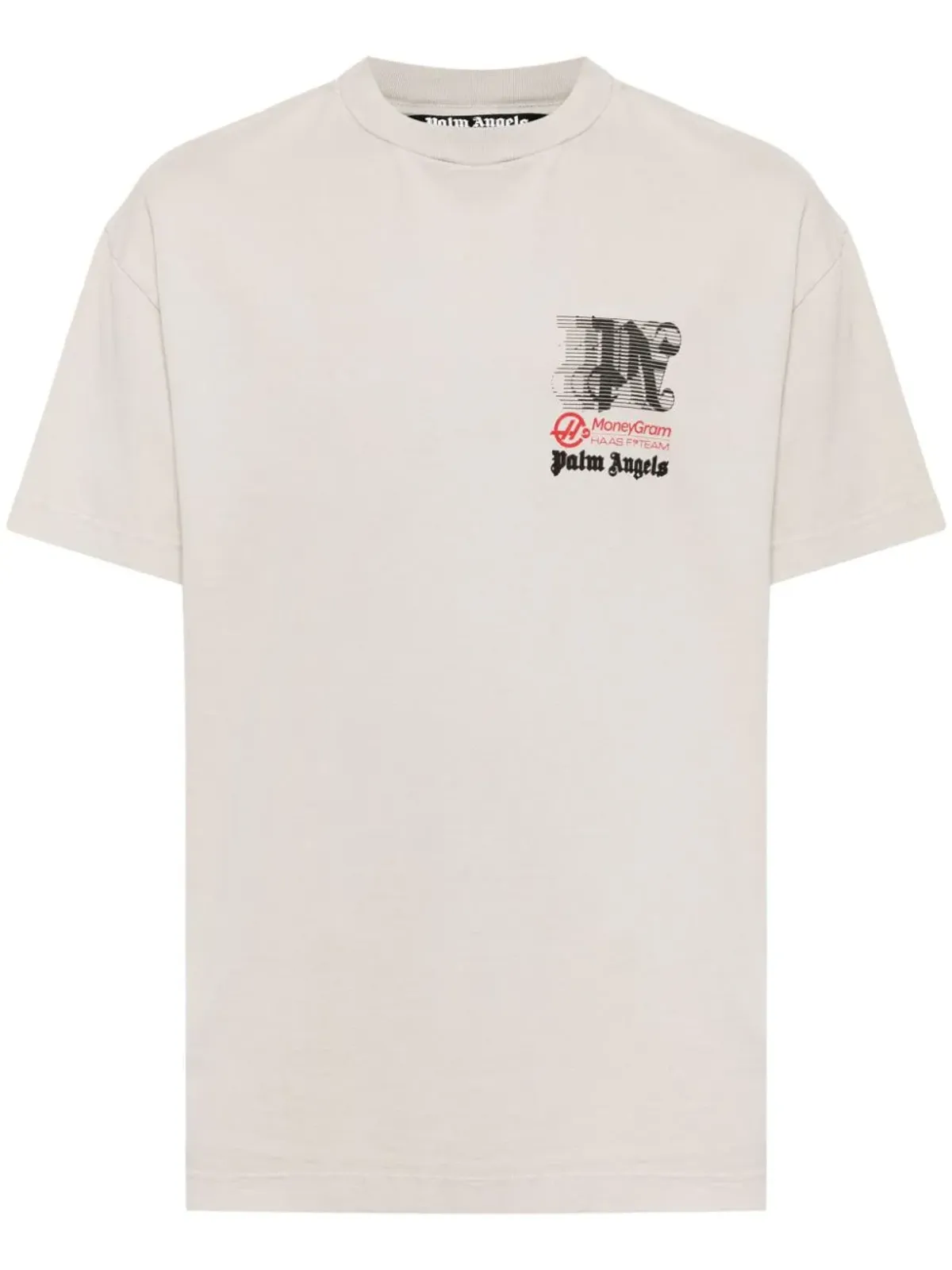 Palm Angels x Haas Racing Club コットン Tシャツ - グレー - 画像1