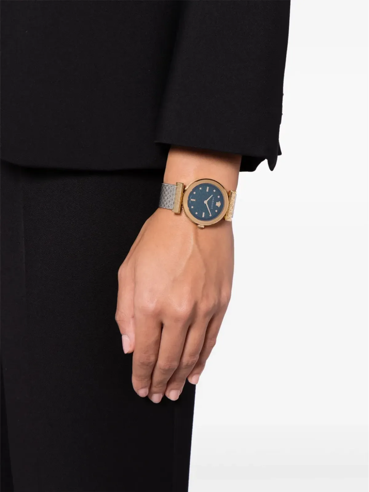 Versace レガリア 時計 グリーン - 画像2