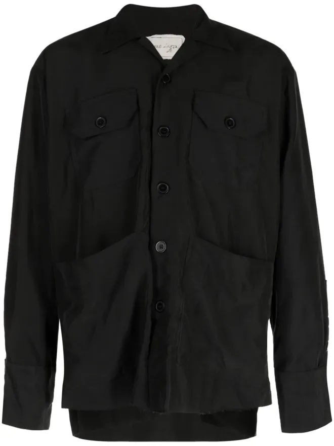 Greg Lauren Greg Lauren スーベニア ボクシー スタジオ ボタンアップシャツの商品画像