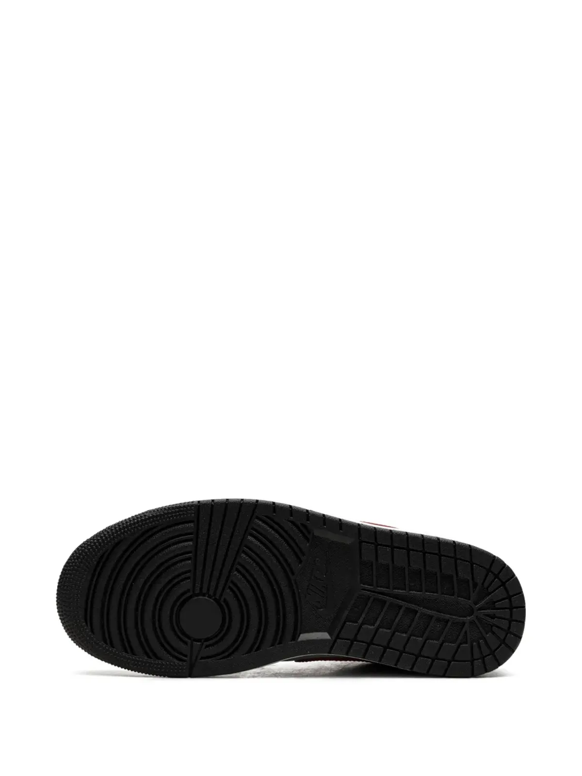 Jordan エア ジョーダン 1 ロー「ブラック/グレー/レッド」スニーカー - 画像4