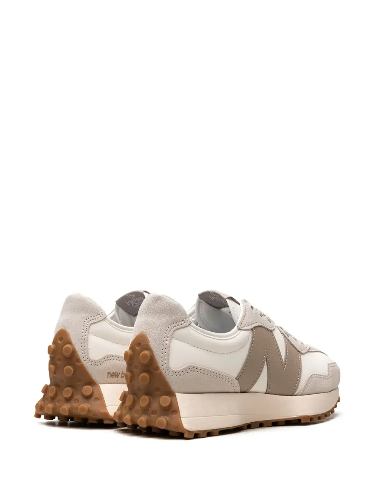 New Balance 327 ムーンビーム ドリフトウッド スニーカー ニュートラルカラー - 画像3