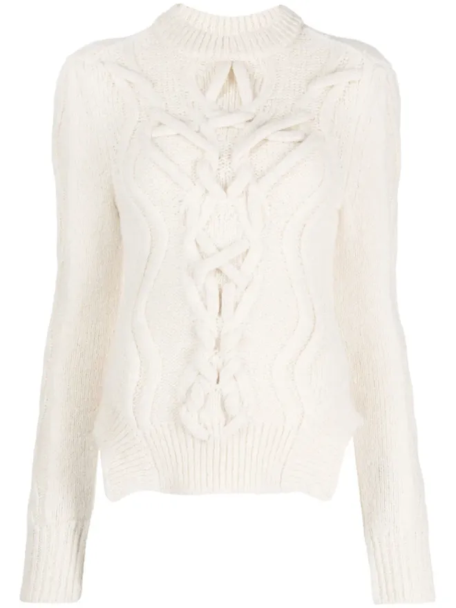 Isabel Marant ISABEL MARANT エルヴィ セーター - ニュートラルカラーの商品画像