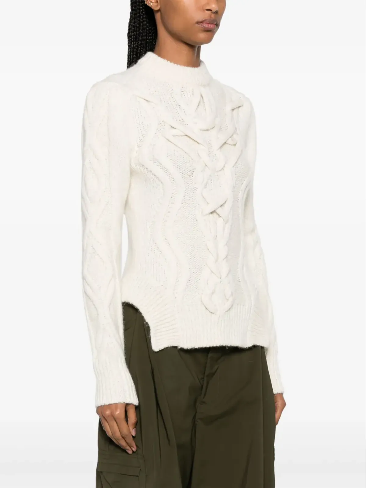 ISABEL MARANT エルヴィ セーター - ニュートラルカラー - 画像3