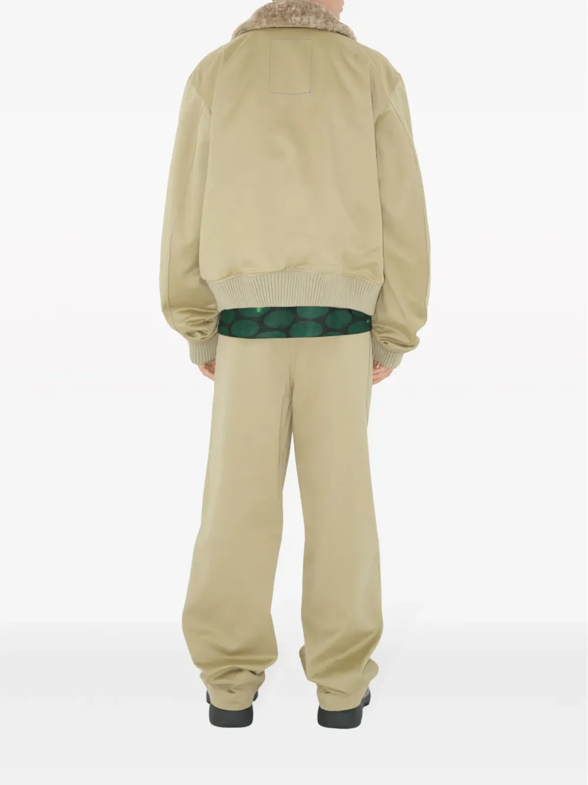 Burberry ワイドレッグ コットンパンツ - 画像4