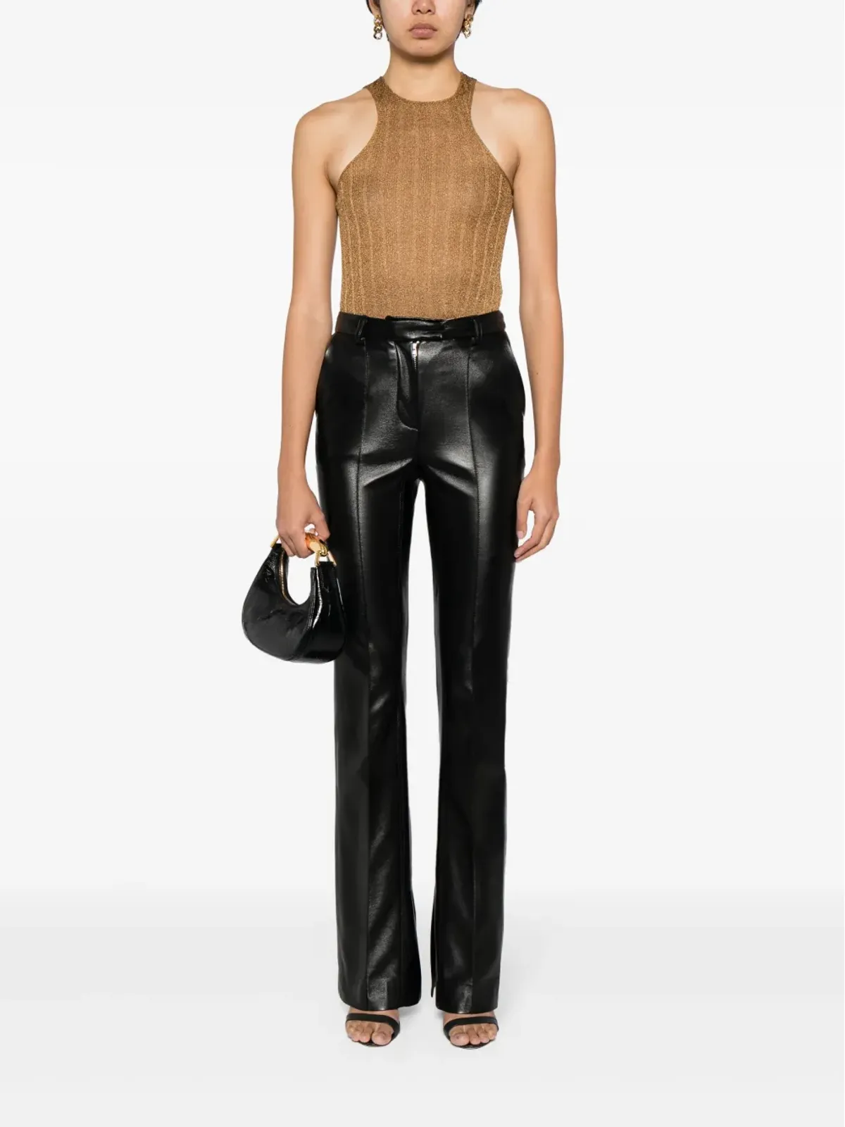 TOM FORD メタリック ノースリーブトップス - 画像2