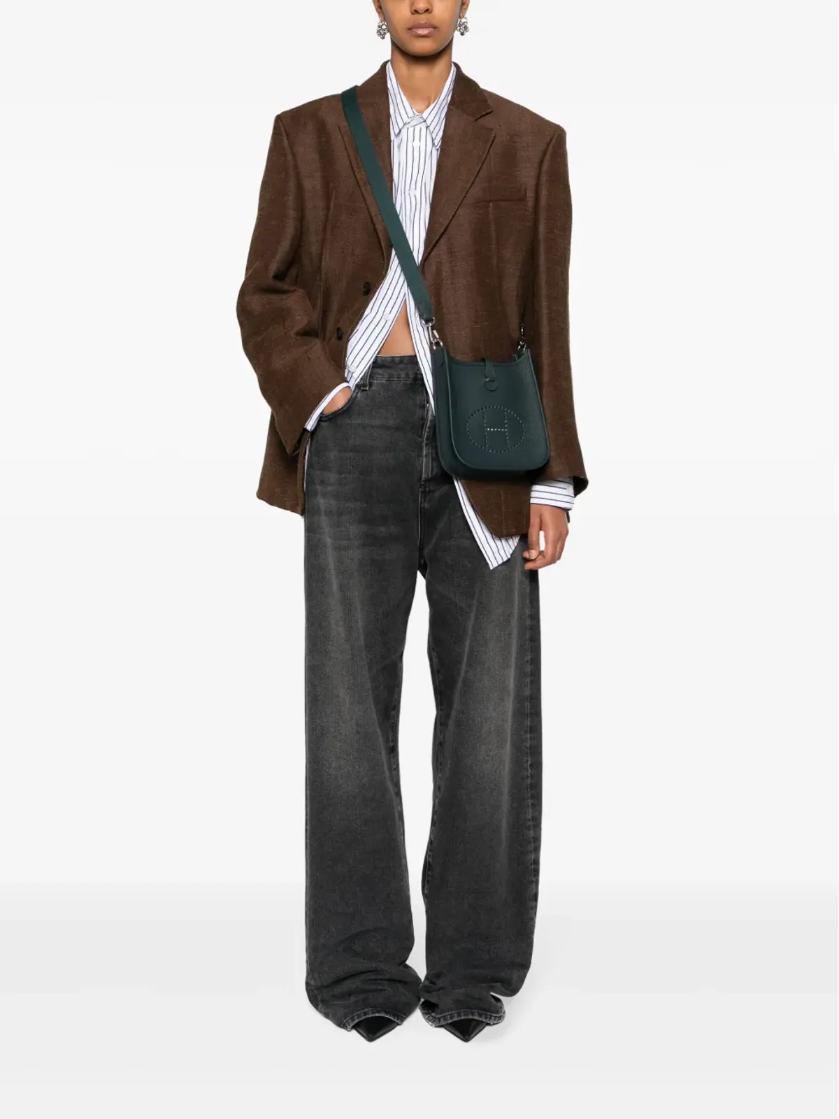 Hermès ビンテージ Evelyne 16 ショルダーバッグ - グリーン - 画像2
