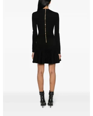 Balmain フレアリブニットドレス - サムネイル4
