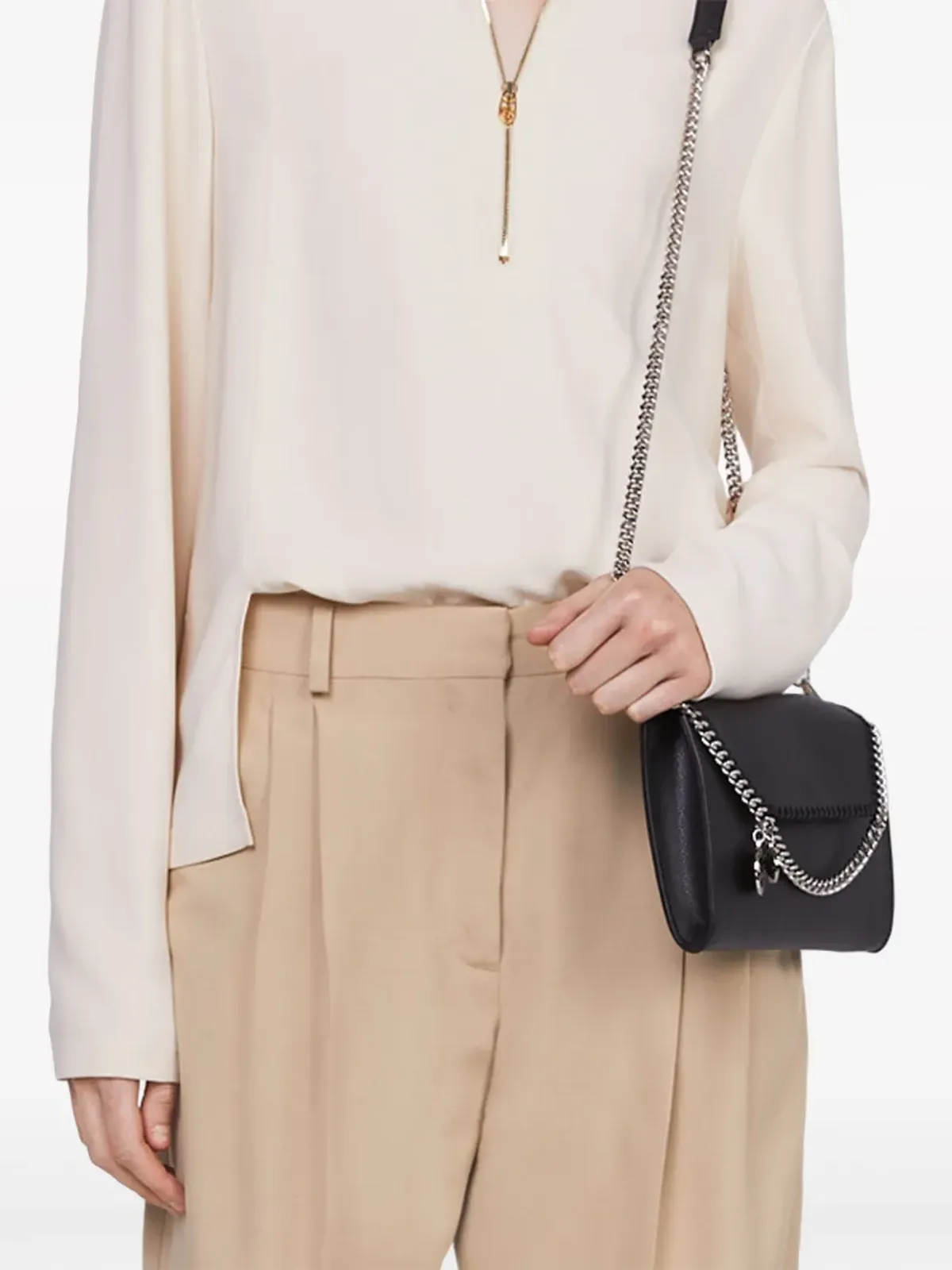 Stella McCartney Arlesa ダブルスプリット ブラウス - 画像4