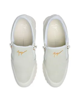 Giuseppe Zanotti イルデ・ラン スエードスニーカー - ホワイト - サムネイル4