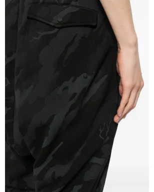 Maharishi 4519 カモ Shinobi オーガニックコットン トラックパンツ ブラック - サムネイル5