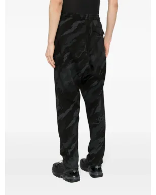 Maharishi 4519 カモ Shinobi オーガニックコットン トラックパンツ ブラック - サムネイル4