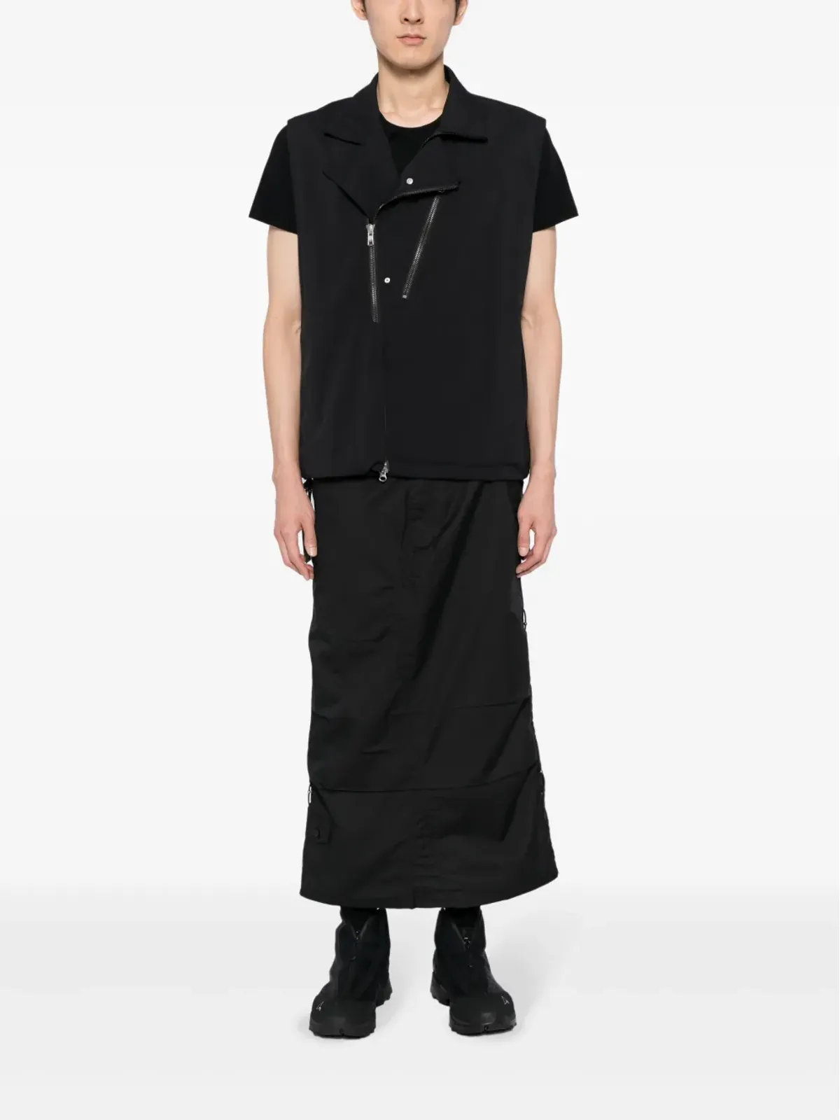 Maharishi 4589 Snoskirt カーゴ ミディスカート - 画像2