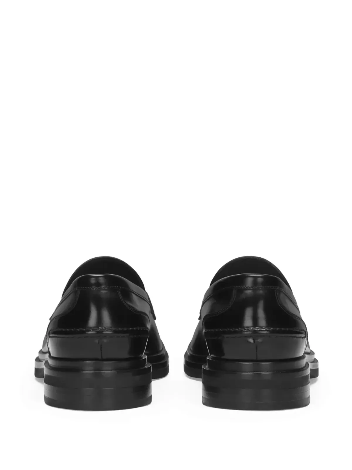 Dolce & Gabbana スクエアトゥ レザー ローファー - 画像3