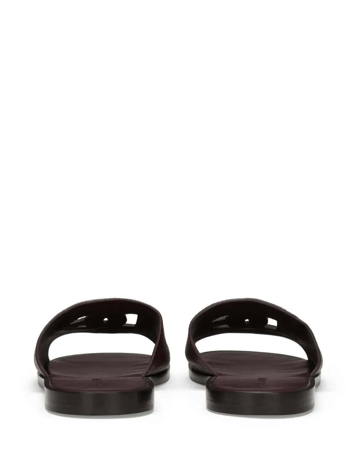 Dolce & Gabbana ロゴ入り鹿革サンダル - 画像3