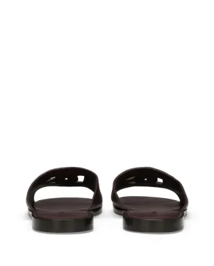 Dolce & Gabbana ロゴ入り鹿革サンダル - サムネイル3