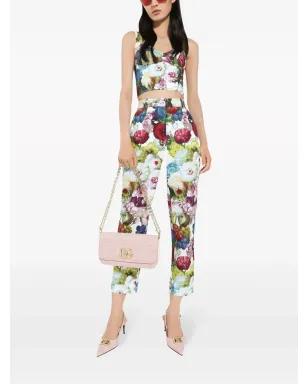 Dolce & Gabbana ロゴプレート クラッチバッグ ピンク - サムネイル2