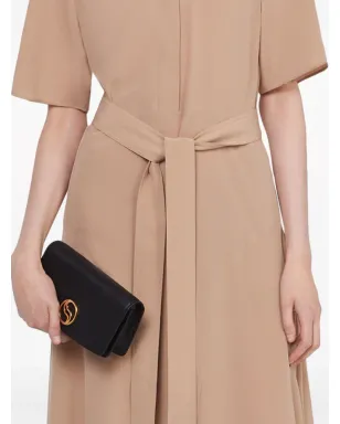 Stella McCartney シルクシャツミディドレス - ニュートラルカラー - サムネイル4