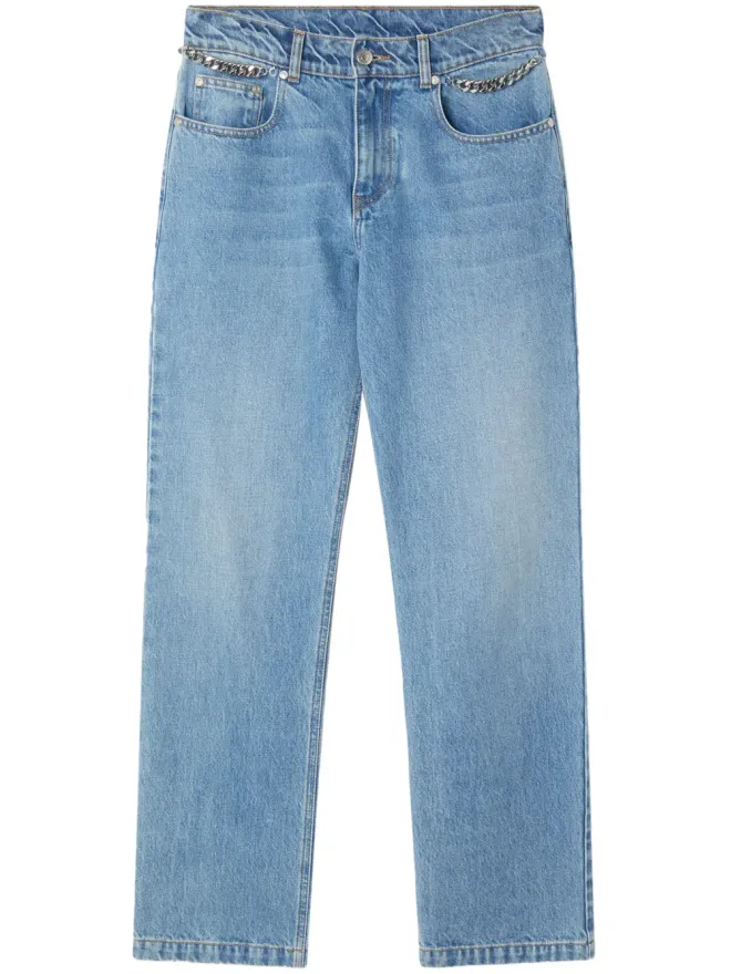 Stella McCartney Stella McCartney ファラベラチェーン ストレートジーンズの商品画像