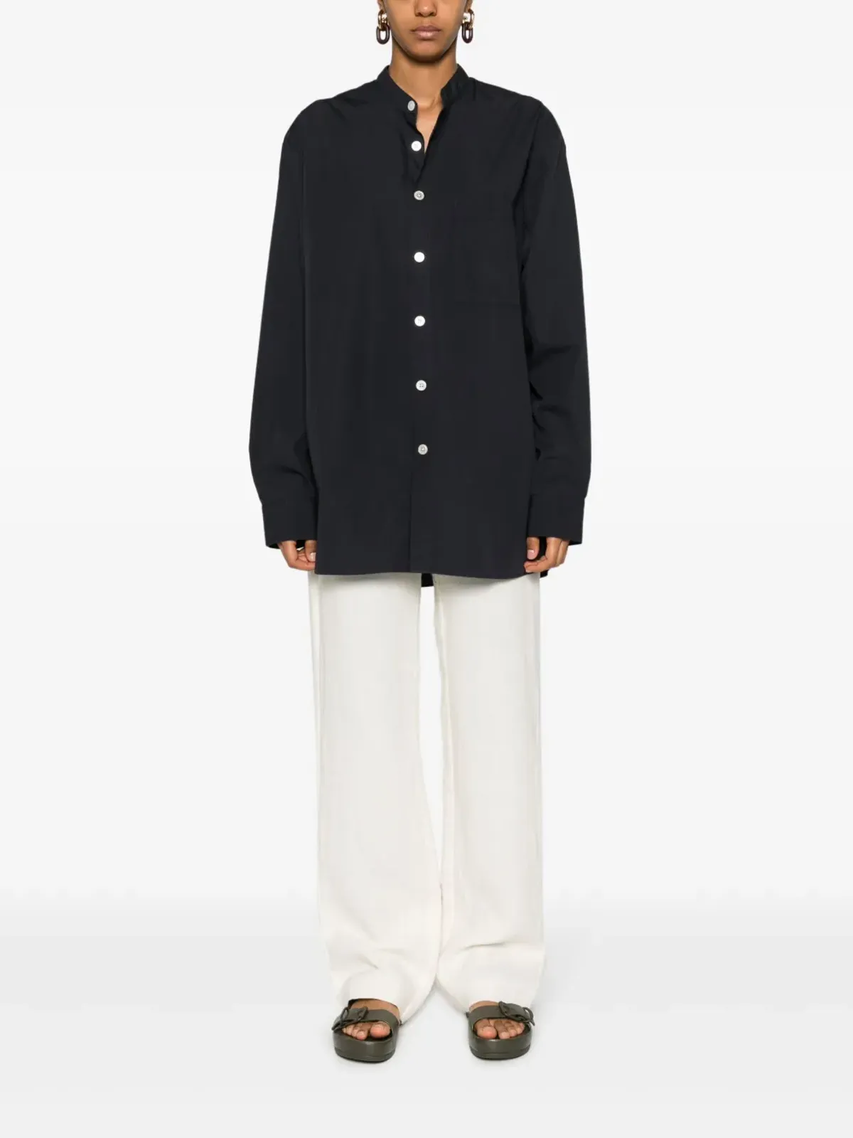 TEKLA x Birkenstock 長袖オーガニックコットンシャツ - 画像3
