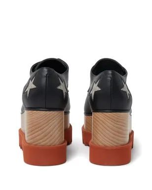 ビンテージ Stella McCartney エリース・スターズ プラットフォーム ブローグ ブラック - サムネイル3