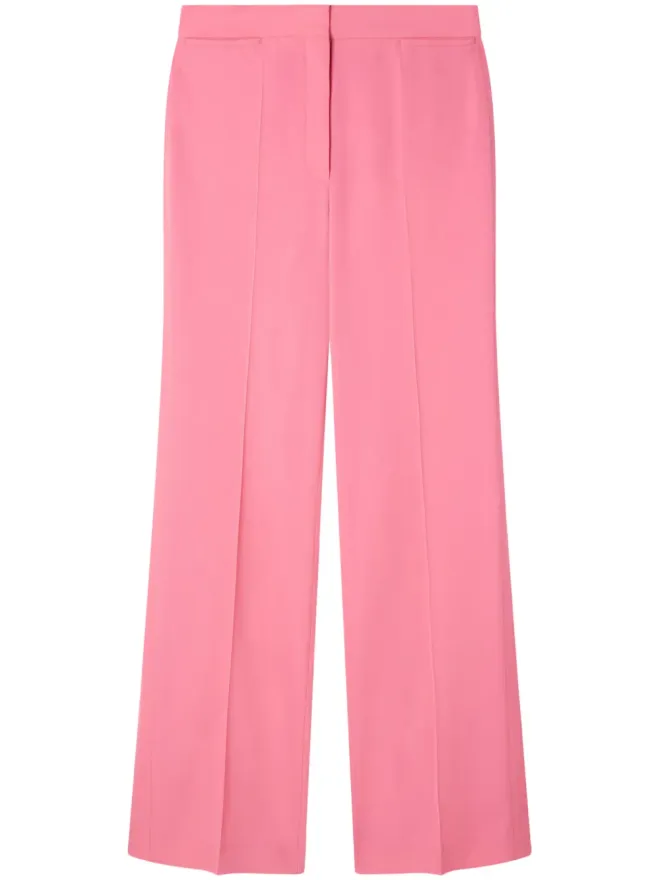 Stella McCartney Stella McCartney ストレートレッグ テーラード ウール トラウザー - ピンクの商品画像