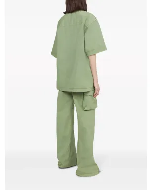 Stella McCartney ストレートレッグ コットンカーゴパンツ - サムネイル3