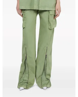 Stella McCartney ストレートレッグ コットンカーゴパンツ - サムネイル4