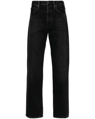 Acne Studios ミッドライズストレートジーンズ - ブラック - サムネイル1