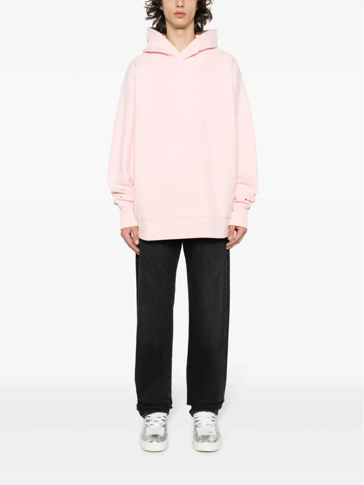 Acne Studios ミッドライズストレートジーンズ - ブラック - 画像2
