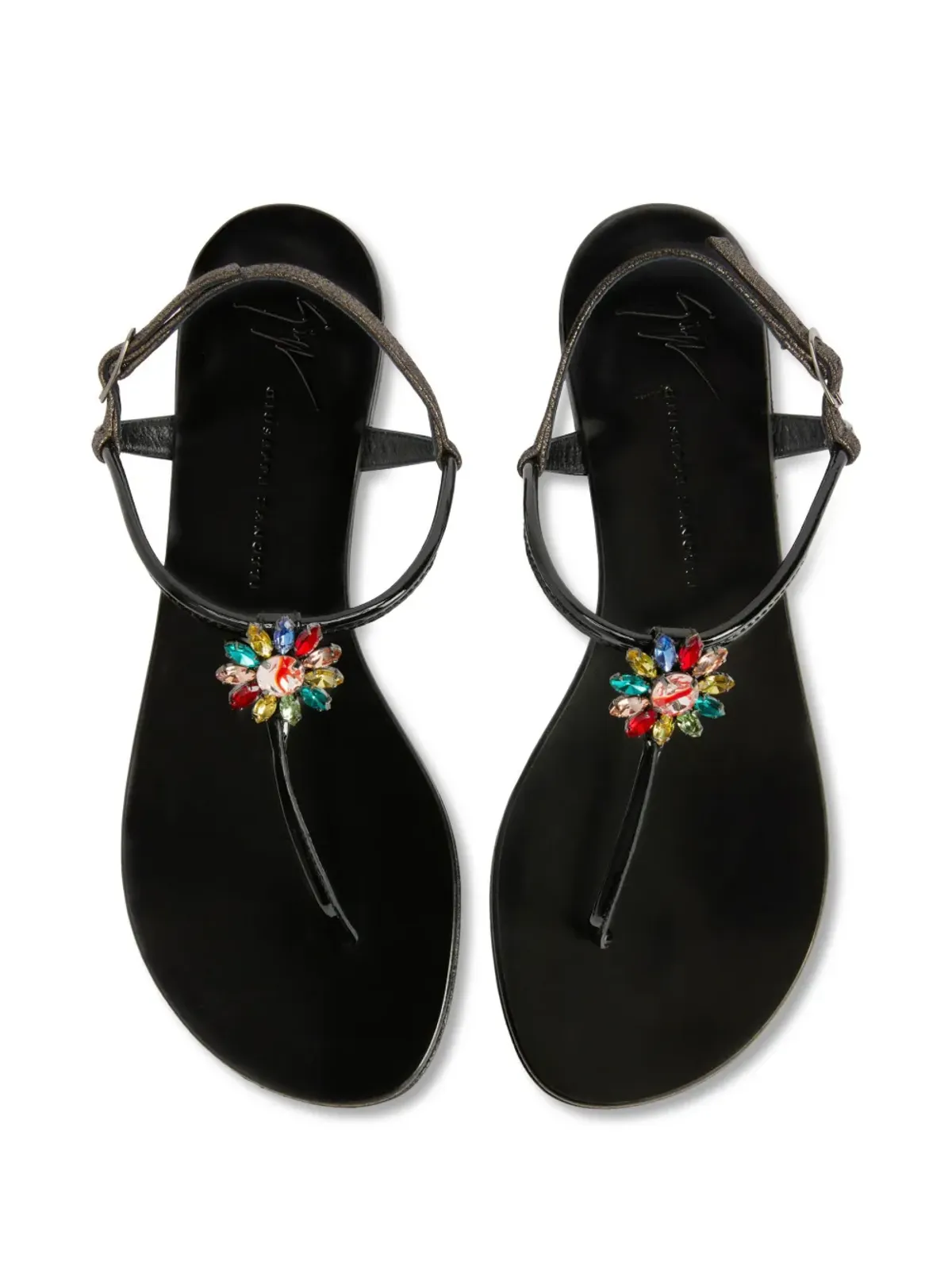 Giuseppe Zanotti Noussa サンダル - ブラック - 画像4