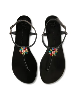 Giuseppe Zanotti Noussa サンダル - ブラック - サムネイル4