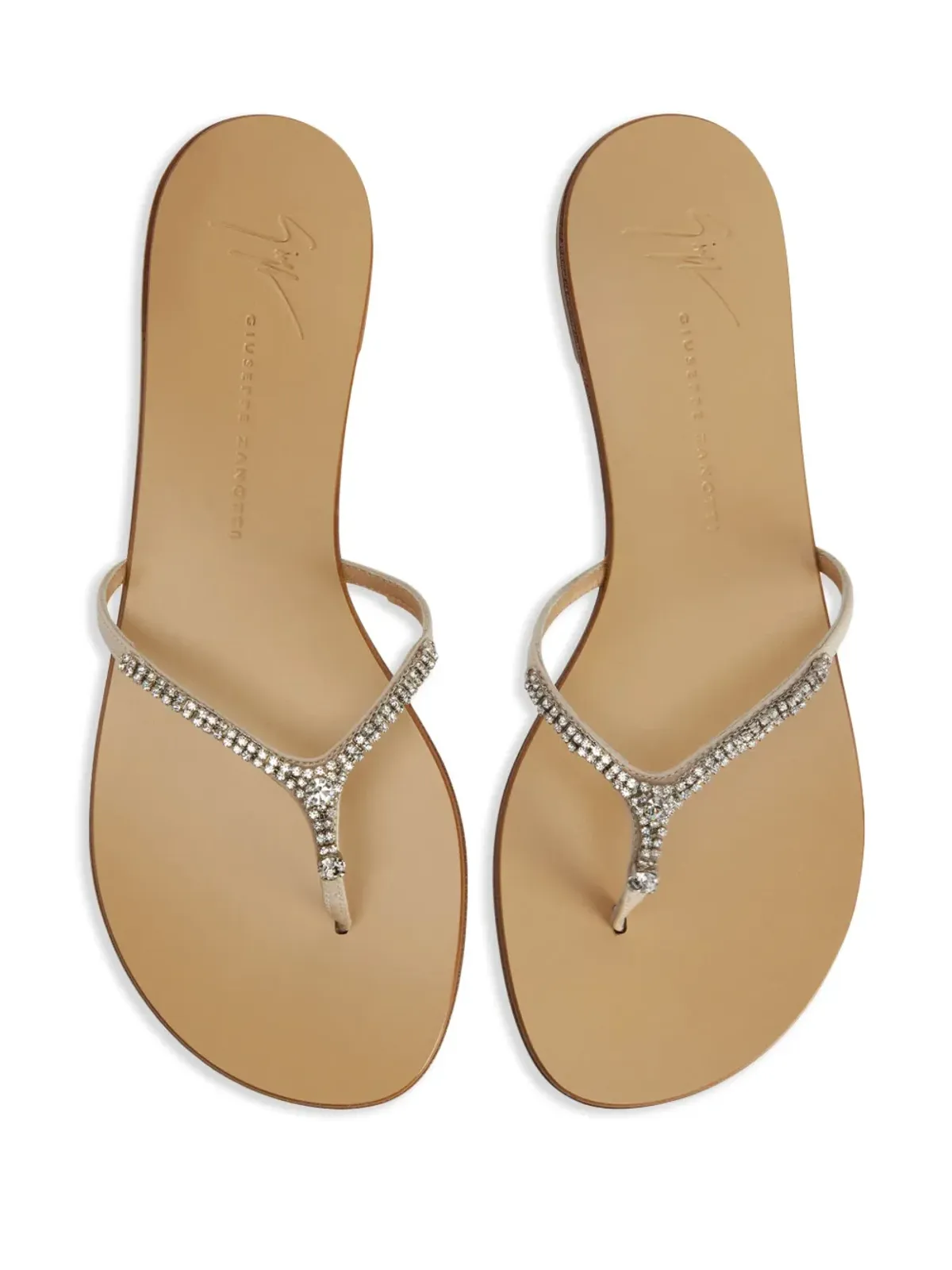 Giuseppe Zanotti ジェンティーユ レザーサンダル - 画像4