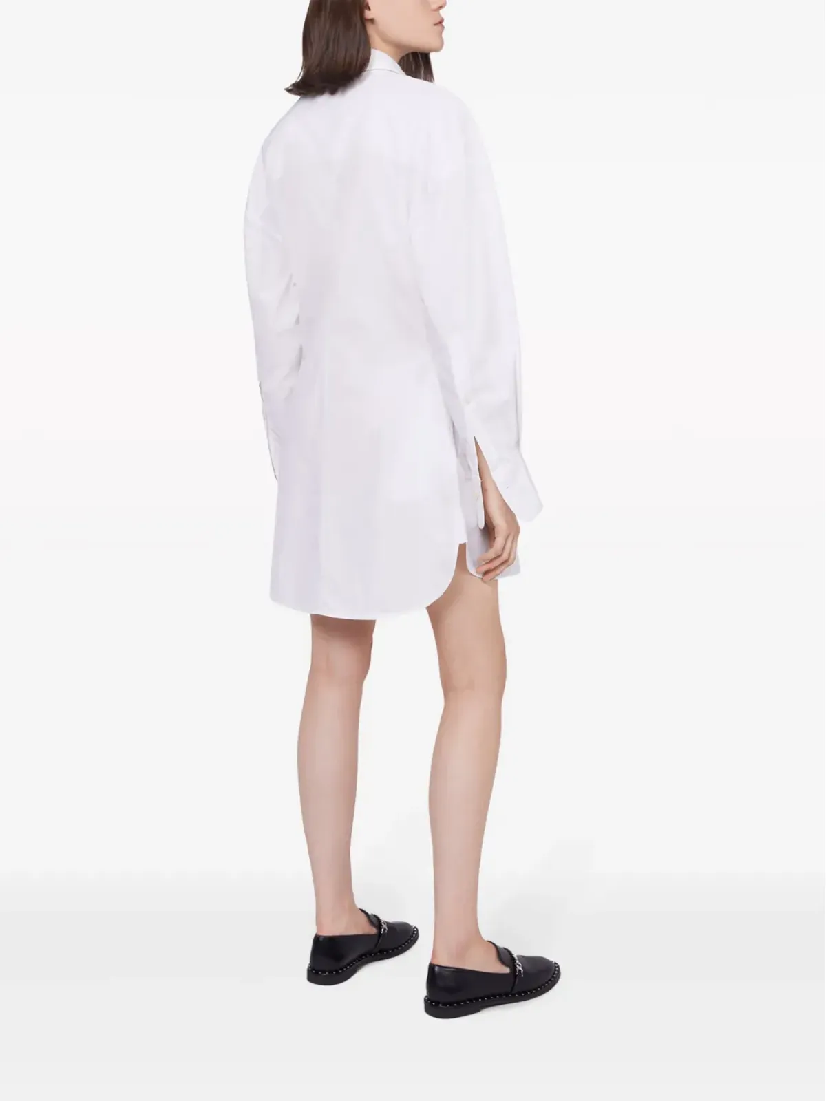 Stella McCartney ポプリンシャツミニドレス - ホワイト - 画像3