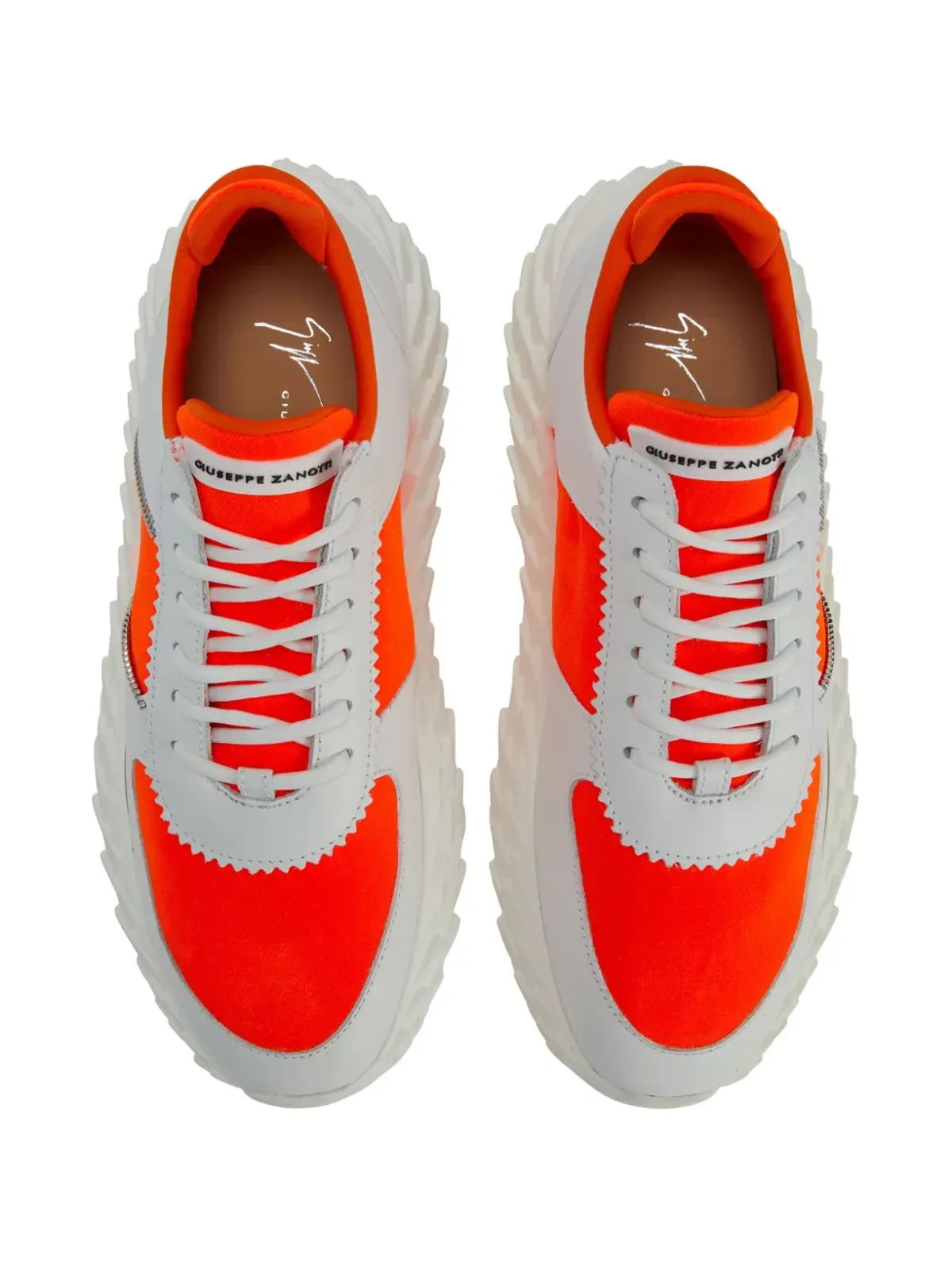 Giuseppe Zanotti アーチンパネルド スニーカー - 画像4