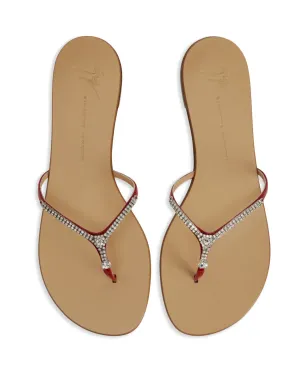 Giuseppe Zanotti Gentille パテントレザー サンダル - サムネイル4